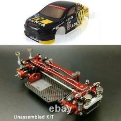 Upgraded Chassis Parts Lancer EVO Body Shell KIT For 1/28 Racing Drift MINID Car