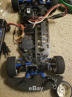 Used Team Associated TC3 Brushless Spare Chassis & New Body RC car make a offer