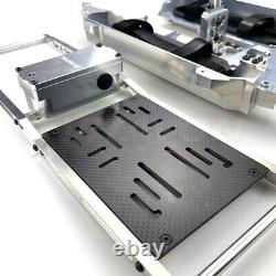 VITAVON CNC Alu7075 Middle Chassis fits with 1/5 Servo/Max 4 For X-MAXX 1/5 Sil
