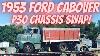 Vintage Cabover Car Hauler Chassis Swap 1953 Ford Coe Swapped Onto A Gm P30 Frame On A Budget