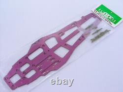 Vintage Custom CNC HPI Nitro RS4 Racer 1-2 7075 3mm T6 PURPLE Racing Chassis NEW