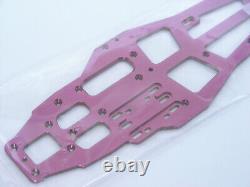 Vintage Custom CNC HPI Nitro RS4 Racer 1-2 7075 3mm T6 PURPLE Racing Chassis NEW