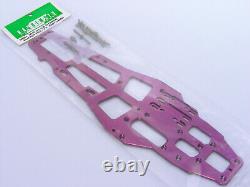 Vintage Custom CNC HPI Nitro RS4 Racer 1-2 7075 3mm T6 PURPLE Racing Chassis NEW