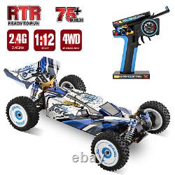 WLtoys 124017 112 2.4GH 4WD RC Car 75km/h Speed Off-Road RTR Metal Chassis Y4V2