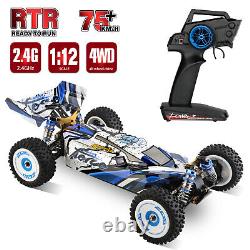 WLtoys 124017 RC Car 75km/h Speed Off-Road 112 2.4GH 4WD RTR Metal Chassis Xmas
