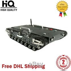 WT-500S Smart RC Robotic Tracked Tank RC Robot Car Base Chassis 30Kg Load #NEW#