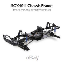 Wheelbase Chassis Frame for 1/10 AXIAL SCX10 II 90046 RC Crawler Car DIY O4Q6