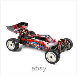 Wltoys 104001 1/10 2.4G 4WD 45km/h RC Car Metal Chassis Off-Road+Brushless Motor
