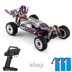 Wltoys RC Car 1/12 55Km/h 2.4GHz 4WD RC Racing Car Aluminum Alloy Chassis R5M6