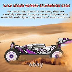 Wltoys RC Car 1/12 55Km/h 2.4GHz 4WD RC Racing Car Aluminum Alloy Chassis R5M6