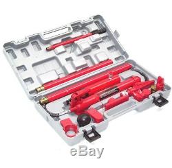 06174 Hydraulique Porta Puissance Jack 10t Ton Van Car Auto Frame Repair Tool Kit