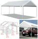 10' X 20' Portable Canopy Garage Tente Carport Car Shelter Cadre En Acier