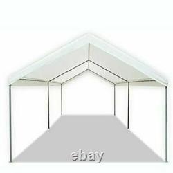 10' X 20' Portable Heavy Duty Garage Tent Canopy Carport Carport Car Shelter Steel Frame