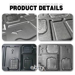 1PC Pour Audi A6 2012-2018 Protection de cache-moteur de protection de carrosserie de voiture