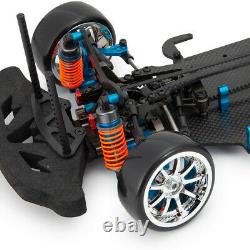 1/10 Rc Metal & Carbon Drift Racing Corps De Cadre De Voiture Pour Sakur Xis Sport Drive