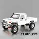 1/10 Tfl Crawler 4wd C1507 Lc70 Rc Car Metal Chassis Kit Shell Body<br/>1/10 Tfl Escalade 4wd C1507 Lc70 Rc Voiture Châssis Métallique Kit Coque Corps