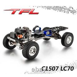 1/10 TFL Crawler 4WD C1507 LC70 RC Car Metal Chassis KIT Shell Body 	<br/>
1/10 TFL Escalade 4WD C1507 LC70 RC Voiture Châssis Métallique KIT Coque Corps