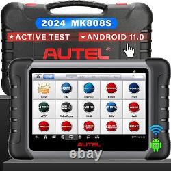 2024 Autel MaxiCOM MK808S Outil de diagnostic de voiture bidirectionnel avec codage de clé