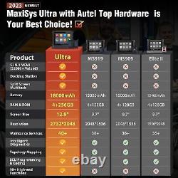 2024 Autel MaxiSys Ultra MSULTRA Scanner de Diagnostic Automobile Intelligent Programmation