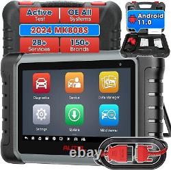 2024 MaxiCOM MK808S Scanner de Diagnostic de Voiture Bidirectionnel avec Codage de Clé