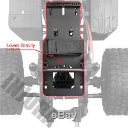 313mm Wb Rc Crawler Cadre Voiture Châssis Avec Roue Pour 1/10 Axiale Scx10 II 90046