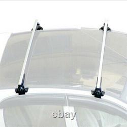 48'' Car Top Luggage Roof Rack Cross Bar Carrier Cadre De Fenêtre Réglable Avec Serrure
