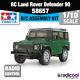 58657 Tamiya Land Rover Defender 90 Kit De Controle Radio Controle Radio 1 / 10eme Chassis
