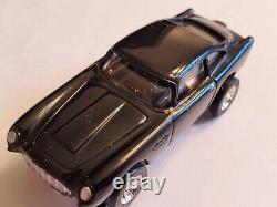 63 Astin Martin Db5 Black Jet Ho Slot Car, Nouveau Chose Aw Charme Rims (no Box)