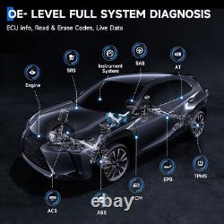 ANCEL FX5000 Outil de diagnostic de tous les systèmes automobiles OBD2 ABS SRS EPB Oil