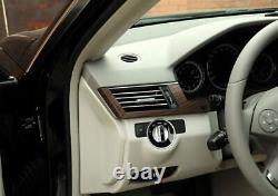 Adapté pour Benz Classe E 2010-2012 Revêtement de décoration intérieure en bois de Cen