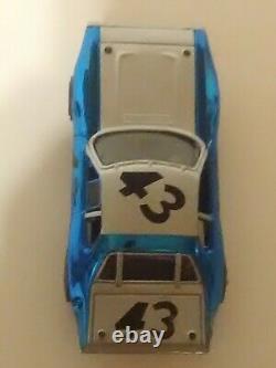 Afx Nos Plymouth Roadrunner #43 Rare Blue/slv Discjlbody Super G + Nos Châssis