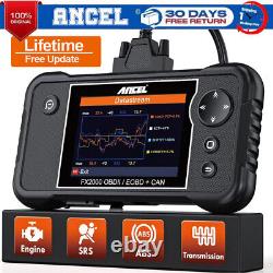 Ancel FX2000 Scanner de Diagnostic Auto OBD2 pour Voiture ABS SRS Moteur Lecture de Codes de Défaut