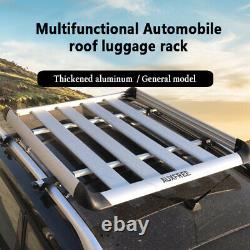 Auxfree Roof Rack Cross Bar Cadre De Porte Clamp Universal Pour Naked Roof Car Suv