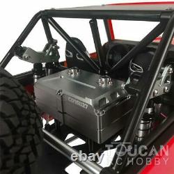 Capo 1/8 Jkmax Metal Chassis Rc Racing Crawler Kit-e Modèle Esc Motor Car Paint