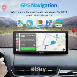 Capuride NOUVEAU Autoradio Apple Carplay 10,3 pouces avec écran tactile, Car Play, FM, GPS et navigation.