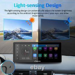 Carpuride 10.3in Portable Smart Car Stereo Sans Fil Apple Carplay & Android Auto