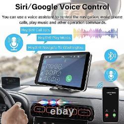 Carpuride 7in Écran Tactile Hd Voiture Stéréo Sans Fil Apple Carplay Et Android Auto