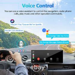 Carpuride NEW W103 Pro Bluetooth Stéréo de voiture sans fil avec Apple Carplay et Android Auto.