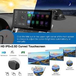Carpuride Nouveau 10.3dans Portable Car Radio Sans Fil Apple Carplay & Android Auto Play