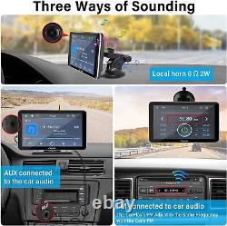 Carpuride Voiture Stereo Écran Tactile Hd 7inch Sans Fil Radio Carplay Et Android Auto