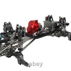 Châssis cadre en métal 6x6 avec 3 essieux portails pour Axial SCX10 I II 1/10 RC Crawler