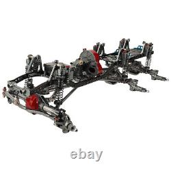 Châssis cadre en métal 6x6 avec 3 essieux portails pour Axial SCX10 I II 1/10 RC Crawler