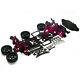 Châssis De Voiture En Carbone Pour Sakura D4 Rwd Sport 1/10 Rc Drift Racing