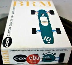 Cox Vintage 1/24 1/25 Nouveau Brm F-1 Slot Car Kit Chassis & Box Revell Amt Kb