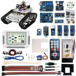Diy Robot Réservoir Arduino Raspberry Pi Robot Car Electronics Pièces Kit Avec Tutorial