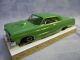 Échelle 1/24 Chevy Impala 1964 Verte Avec ChÂssis PersonnalisÉ En Laiton Et Acier Voiture À Fente-neuf