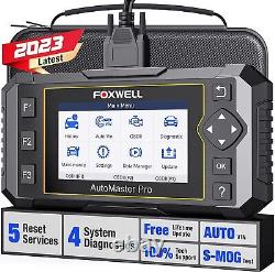 FOXWELL NT614 Elite Outil de diagnostic de lecteur de code de transmission d'huile ABS SRS OBD2