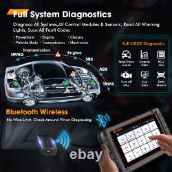 FOXWELL NT809 BT Outil de diagnostic de scanner OBD2 pour voiture bidirectionnel tous systèmes