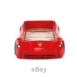 Ferrari 458 Spider Italian Style Race Car Lit Jumeaux Cadre Enfants Garçons Tout-petits