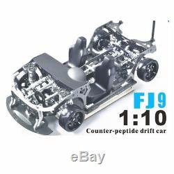 Fijon Fj9 1/10 Avant Moteur De Conception Rc Pièces De Voiture Drift Kit Cadre Carbone Électrique